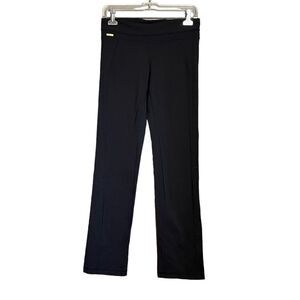 Lolë black straight leg pants. Size small